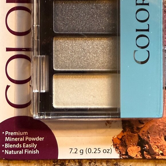 Colormates Mineral Eyeshadow Palette Smokey Sky 6 Pan Blue Grey Neutral Shades - Picture 7 of 9